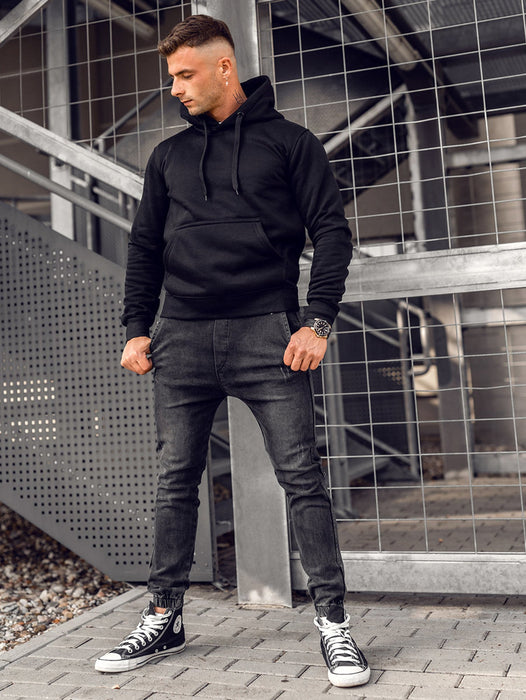 Basic Black Hoodie