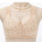 Front Open Cooling Cotton Bra for Anti-Sagging Support & Posture Correction